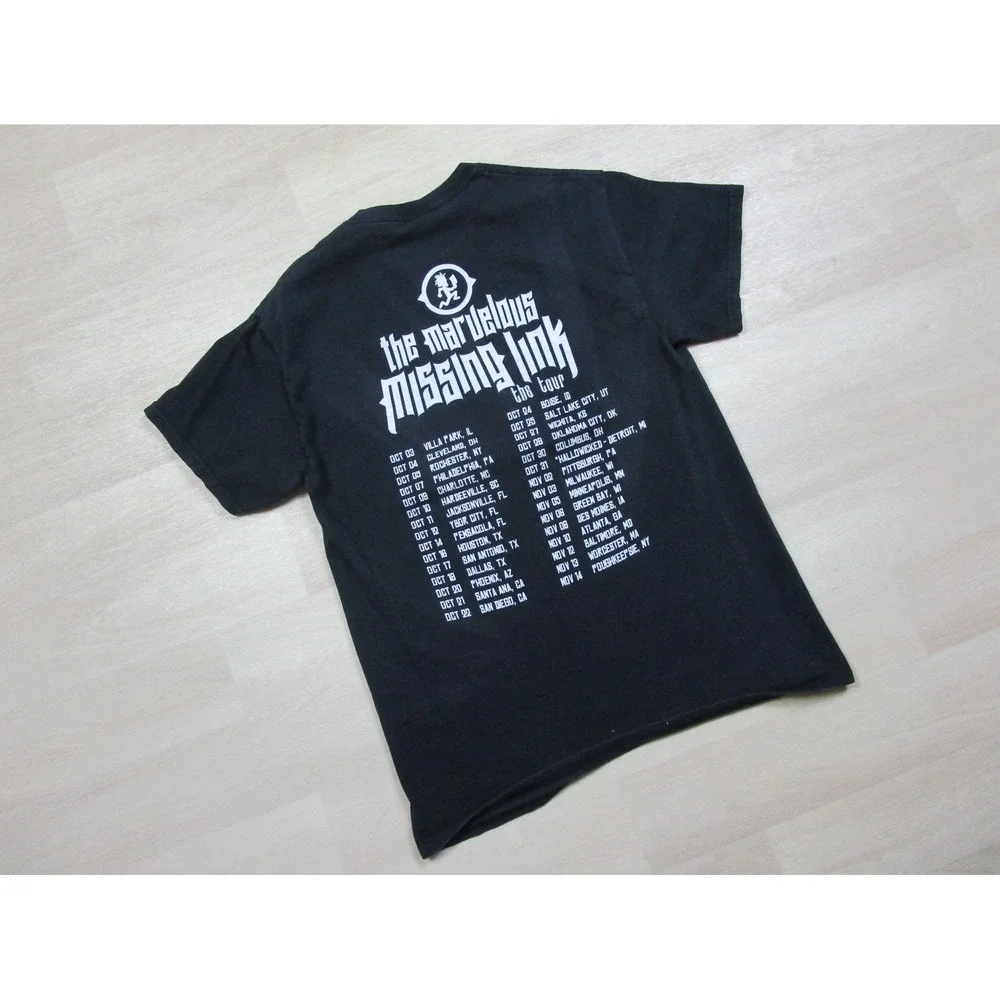 ICP Concert T Shirt (M) The Marvelous Missing Link Tour Hatchetman Juggalo Blaze